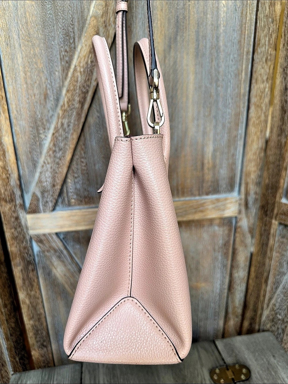 Kate Spade Small Satchel Light Pink Tote with Removable Crossbody Strap - Picture 3 of 16
